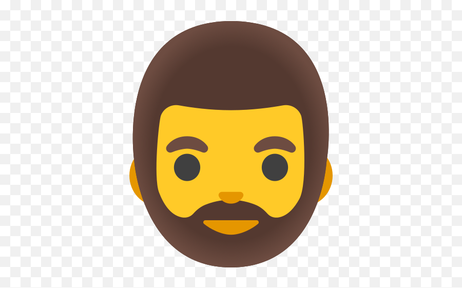 Beard Emoji - Emoji Hombre Barbudo,Old Man Boy Ghost Emoji