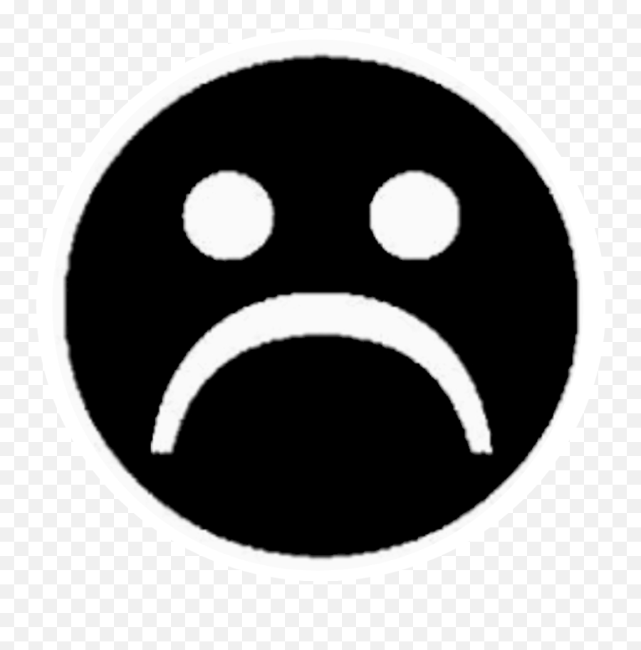 Sticker By Piggyxcloud Ex Arixcloud - Intovedits Dot Emoji,Sad Angry Emoji