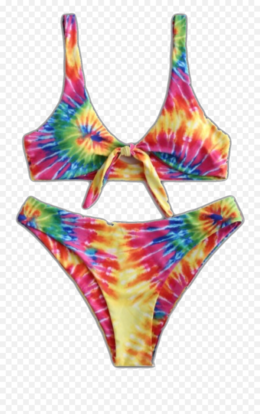 Vsco Vscogirl Swimsuits Bikini Swim - Tie Dye Bathing Suit Emoji ...