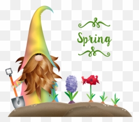 Easter Gnome Imp - Cartoon Emoji