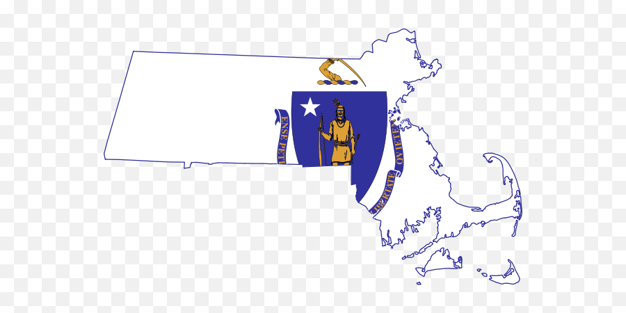 Flag - Massachusetts State Flag Emoji,New York Flag Emoji