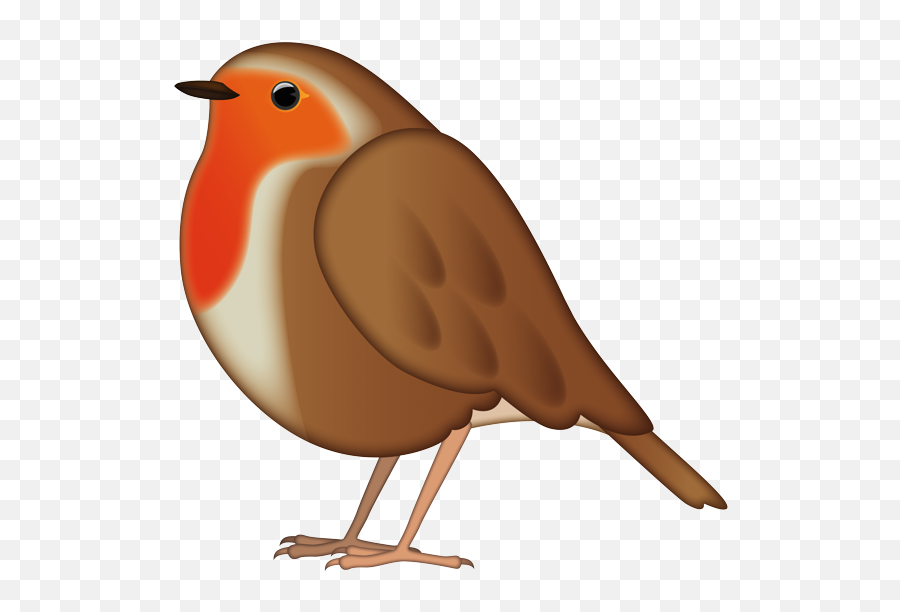 Emoji - Robin Emoji,Bird Emoji