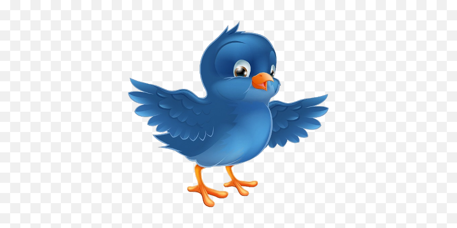 Cartoon Blue Birds - Bird Cartoon Transparent Background Emoji,Bluebird Emoji