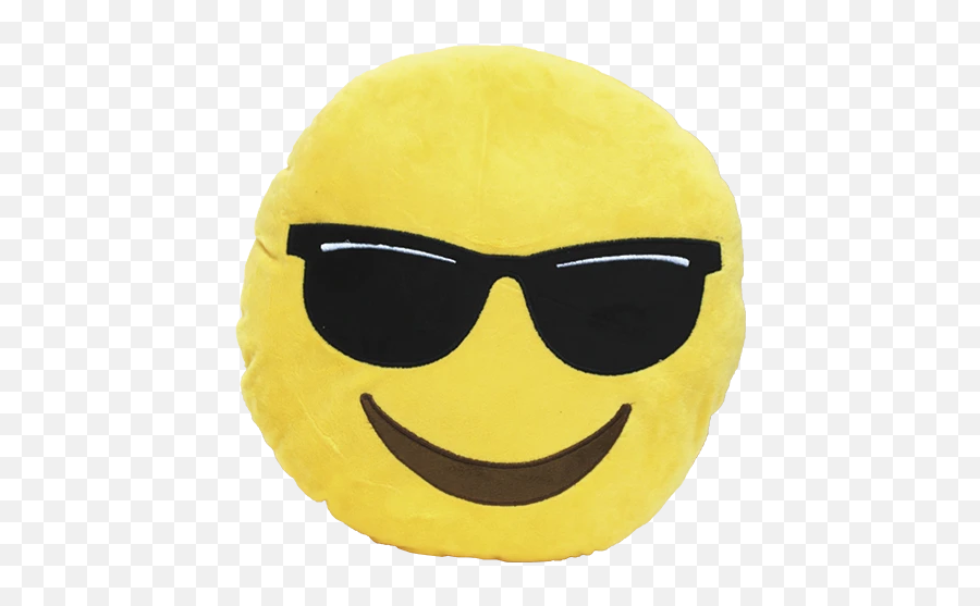 Cojin Emoji Con Lentes - Smiley,Emoji Diablito