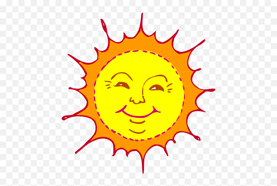 Sunshine Sun Clip Art Free Clipart - Sun Clip Art Emoji,Sunlight Emoji