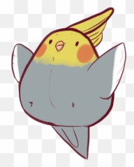 Cockatiel Animated Gif Clipart - Cockatiel Drawing Gif Emoji,Cockatiel Emoji