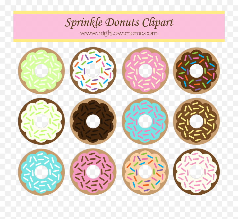 Doughnut Transparent Cartoon - Donuts With Sprinkles Clipart Emoji,Dunkin Donuts Emoji