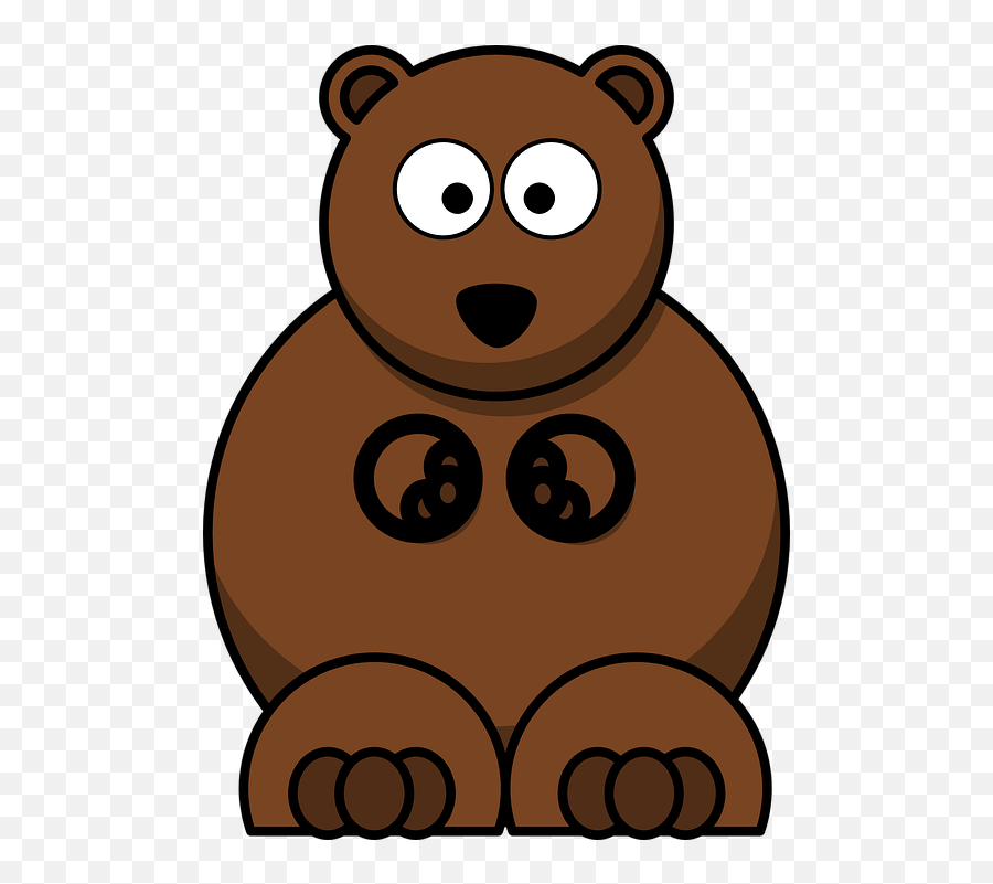 Bear Cute Cartoon - Bears Clipart Emoji,Kawaii Emoji