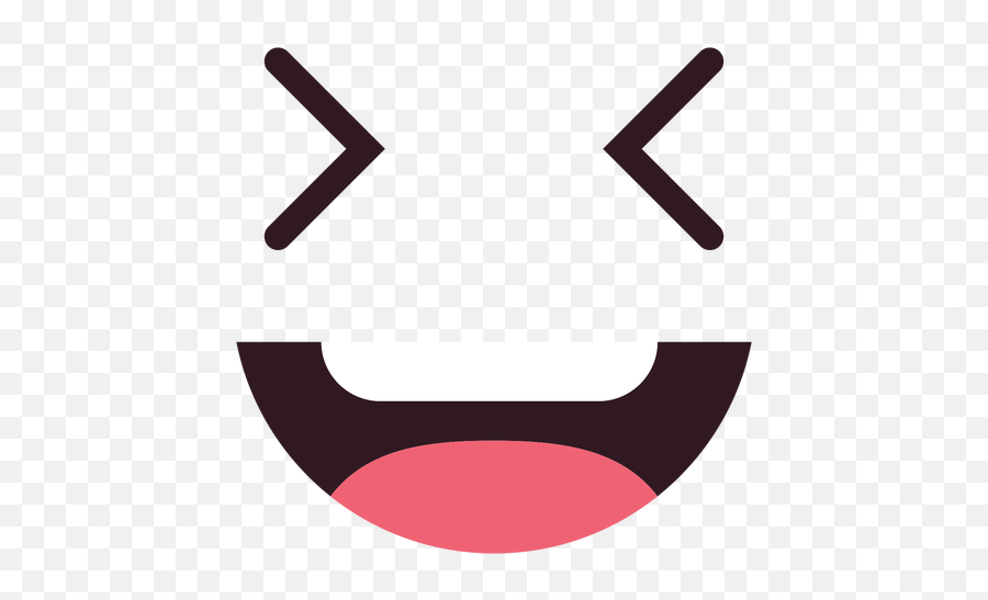 Simple Squinting Emoticon Face - Clip Art Emoji,Squinting Emoji
