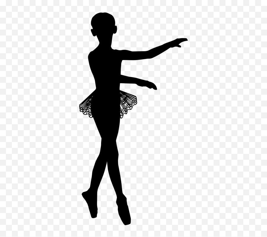 Ballerina Ballet Bar - Illustration Emoji,Dancing Girls Emoji