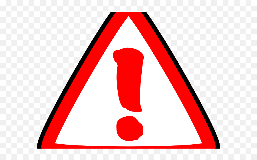 Caution Clipart Contraindication - Error Clipart Emoji,Traffic Light Caution Sign Emoji