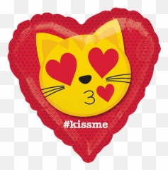 Globo Cat Emoticon Kiss - Love Emoji,Cat Emoticon