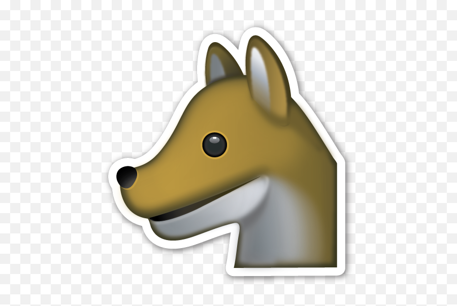 Wolf Face Wolf Face Emoji Stickers Emoji,Boar Emoji