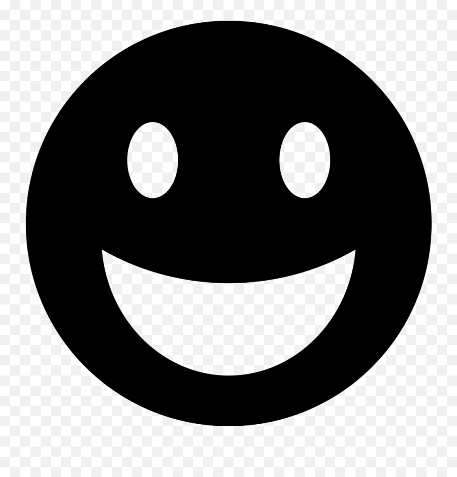 Happy Emoticon Smiley Face Svg Png Icon Free Download - Smiley Face Silhouette Emoji,Emoticon Happy