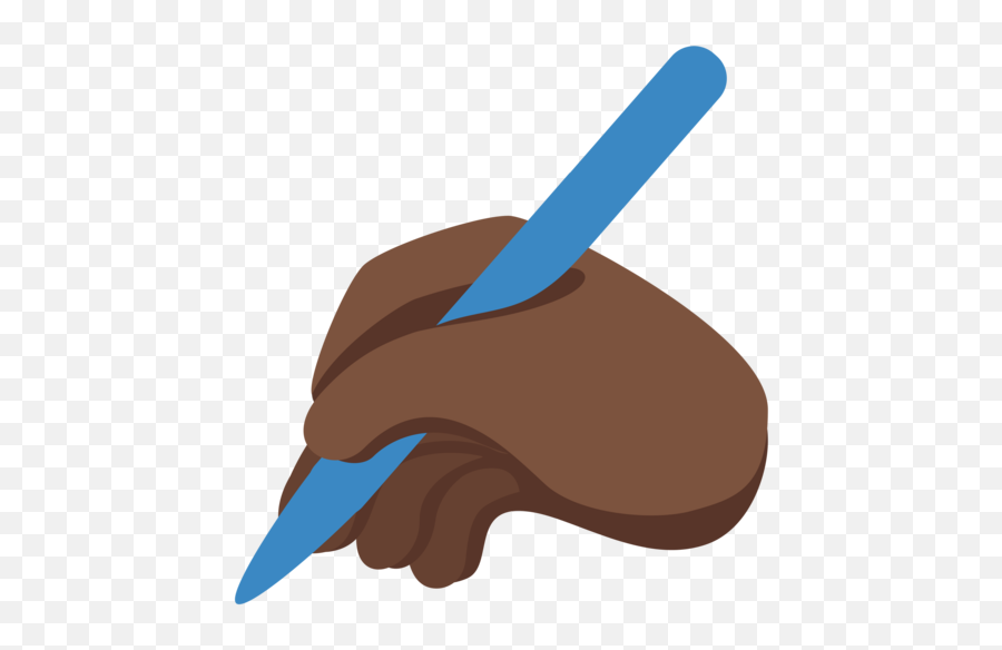 Writing Emoji Png Picture - Emoji Mão Escrevendo,Memo Emoji