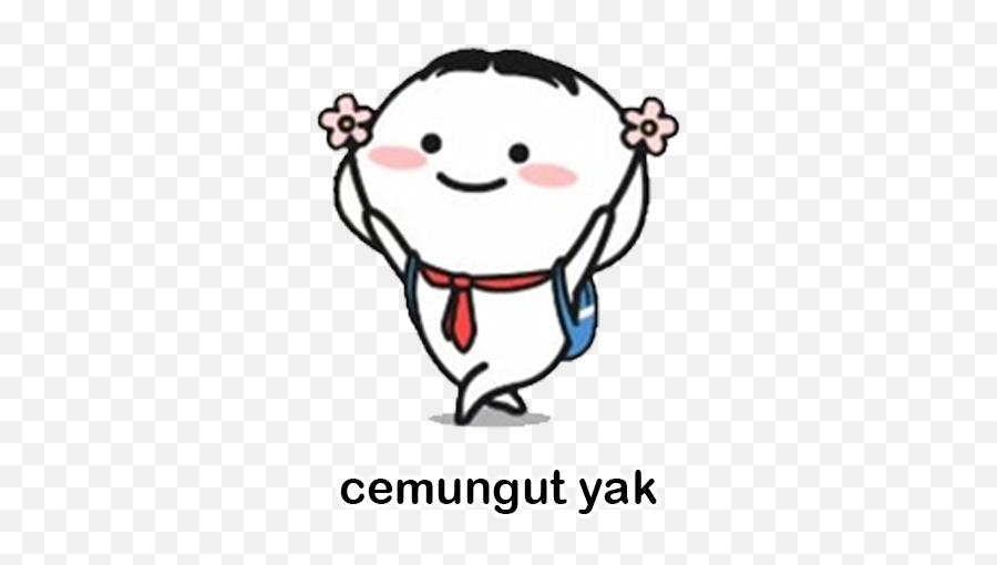 Stiker Pentol Di 2020 Ilustrasi Lucu Kartun Kartu Lucu - Popular Lil Bean Sticker Whatsapp Emoji,Yak Emoji