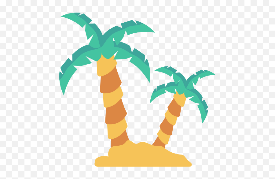 Coconut Icon At Getdrawings Free Download - Coconut Tree Flat Icon Emoji,Palm Tree Drink Emoji
