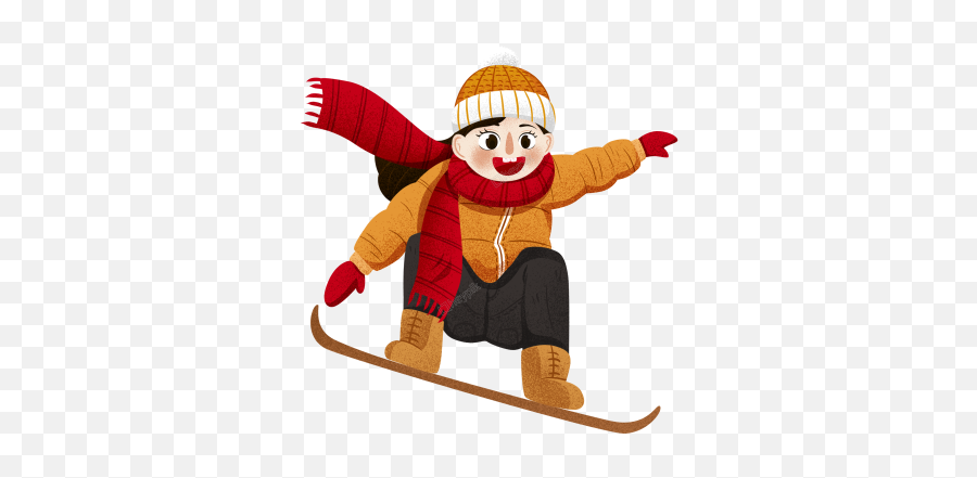 Skiing Png And Vectors For Free Download - Snowboarding Cartoon Images Png Emoji,Skiing Emoji