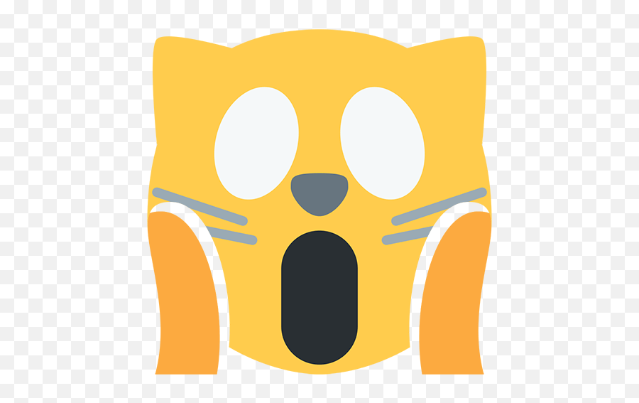 Weary Cat Face Emoji For Facebook Email Sms - Scream Cat Face Emoji,Kitten Emoji