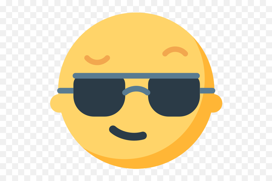 Fxemoji U1f60e - Sunglasses Emoji In Outlook,Emojis
