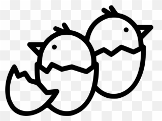 Chick Transparent Hatching Picture - Chicken Egg Icon Png Emoji,Chicken Hatching Emoji