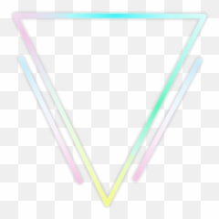 Rainbow Colors Cool Edit Fanpage - Triangle Emoji