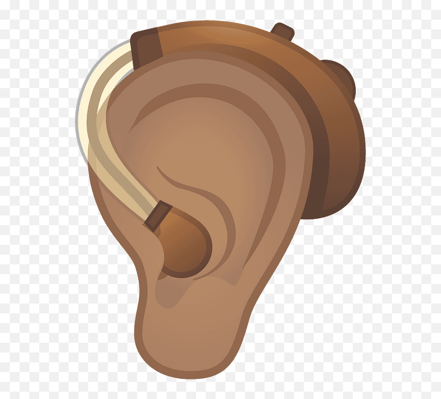 Ear With Hearing Aid Emoji Clipart Free Download - Hearing Aid,Handcuff Emoji