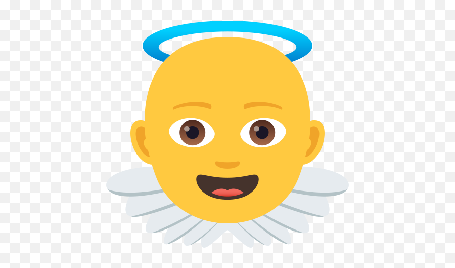 Emoji Baby Angel To,Hello Emoji