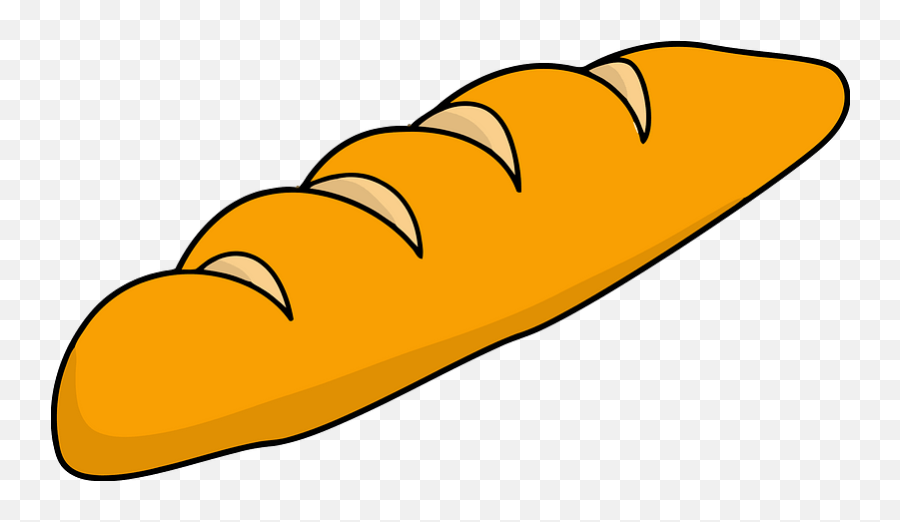 Loaf Of French Bread Clipart - Animated Loaf Of Bread Emoji,Baguette Emoji