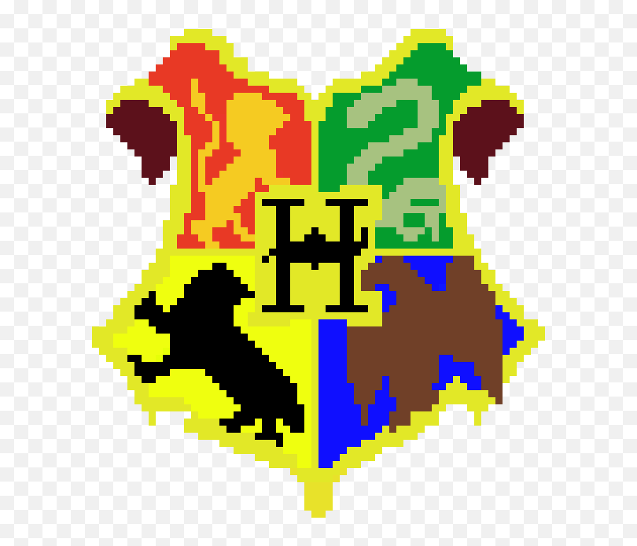 Harry Potter Pixel Art Png Download - Pixel Art Harry Pixel Art Harry Potter Emoji,Hufflepuff Emoji
