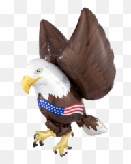 Usa Patriotic Bald Eagle 30 Balloon - Eagle Balloon Emoji,Eagle Emoji