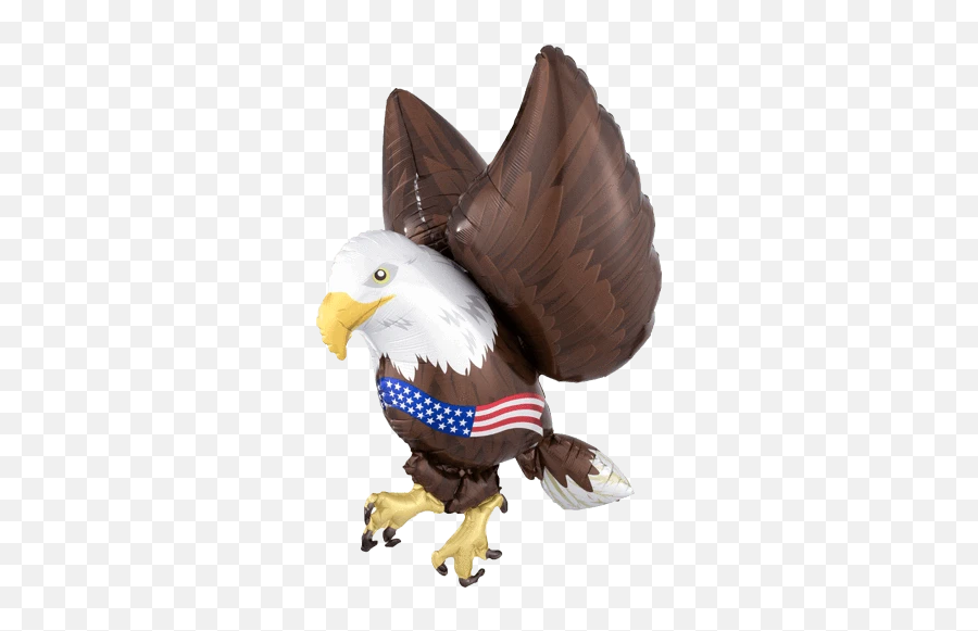 Usa Patriotic Bald Eagle 30 Balloon - Eagle Balloon Emoji,Eagle Emoji