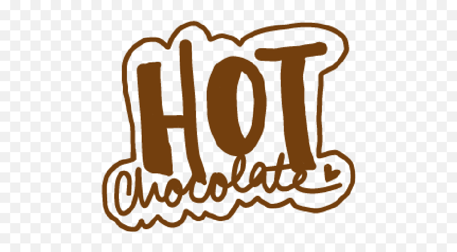 Ftechocolate Hot Chocolate Sticker - Transparent Background Hot Chocolate Logo Emoji,Hot Cocoa Emoji