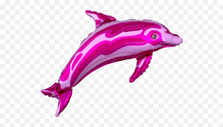 Pink Dolphin 37 Mylar Foil Balloon - Pink Dolphin Foil Balloon Emoji,Dolphin Emoji