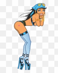 Knee Clipart Hurt Girl Knee Hurt Girl - Cartoon Girls Bending Over Emoji,Sexy Girl Emoji