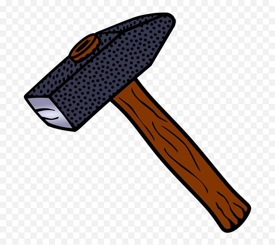 Hammer Tool Construction - Clipart Hammer Emoji,Knife Shower Emoji