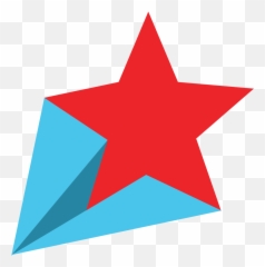 Colorful Shooting Stars Clipart - Graphics Emoji