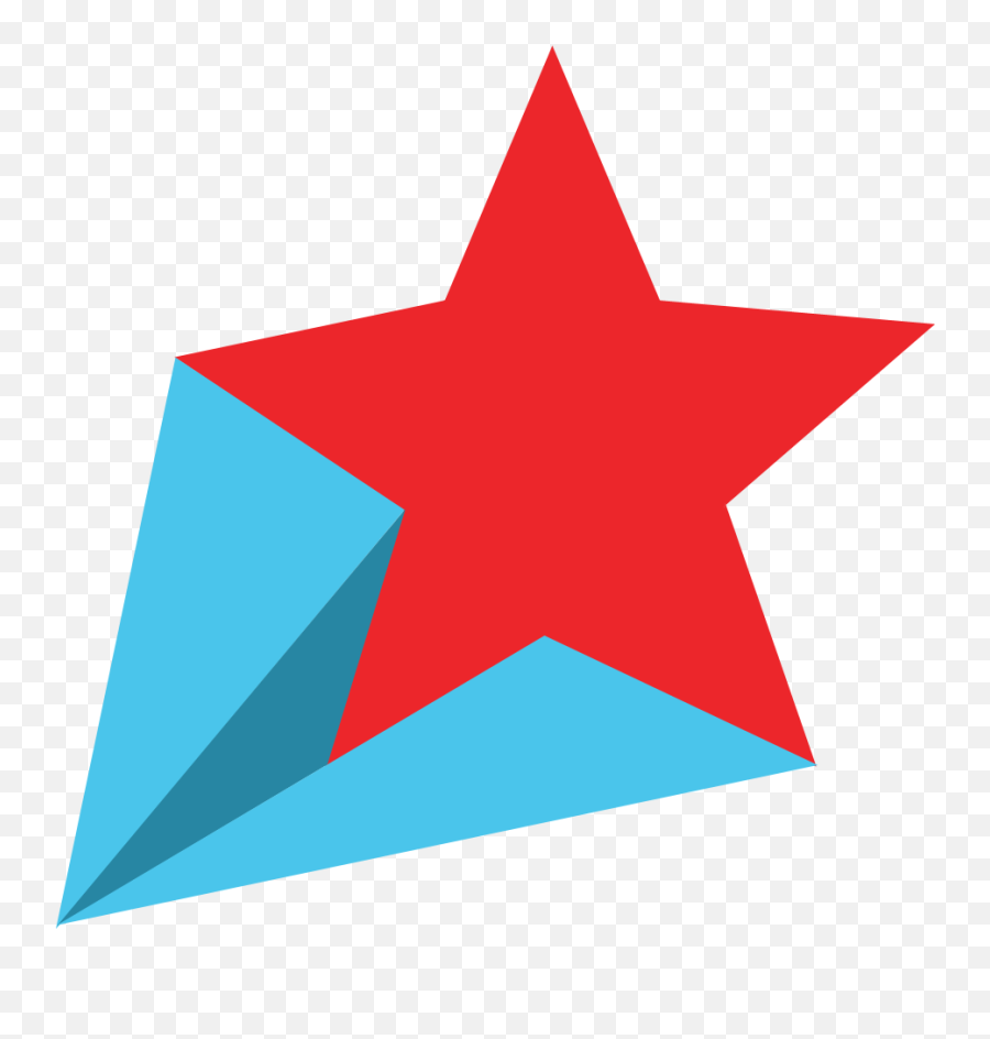 Colorful Shooting Stars Clipart - Star Graphics Emoji,Gun And Star Emoji