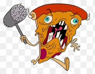 Pizza Steve Happy Birthday Uncle - Pizza Guy From Uncle Grandpa Emoji,Magnifying Glass Fish Emoji