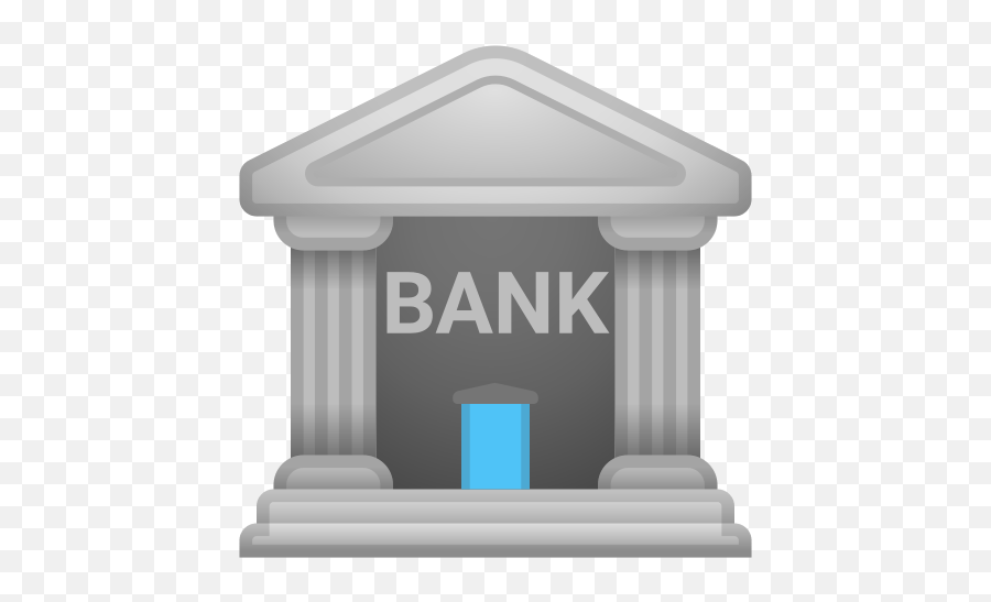 Bank Emoji Meaning With Pictures - Bank Icon Png Transparent,House Emoji