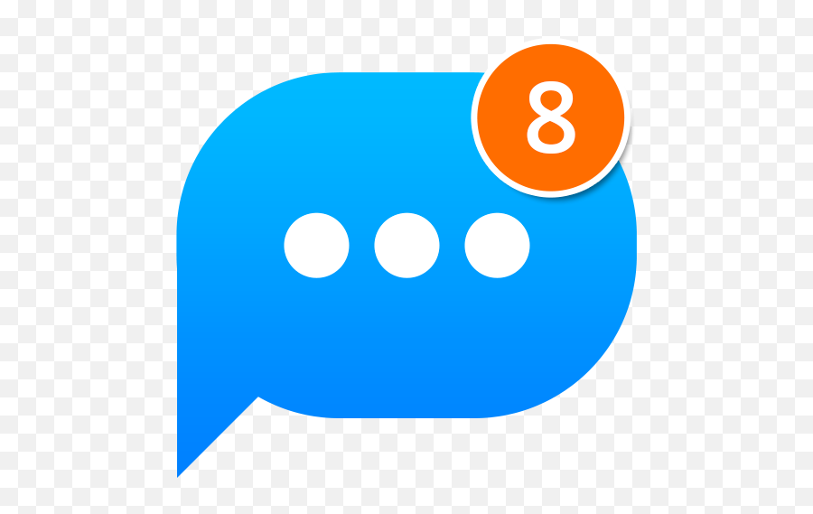 Messenger Sms Text - Circle Emoji,Blue Circle Emoji