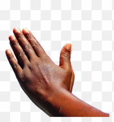 Prayer Hands Png Images Collection For Free Download - Black In Emoji