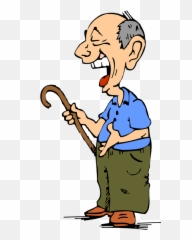 People Laughing Clipart 2 - Old Man Cartoon Png Emoji