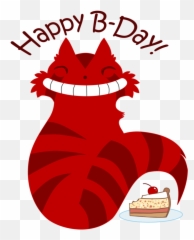 Cat Happy Birthday Clipart - Cute Black Emoji