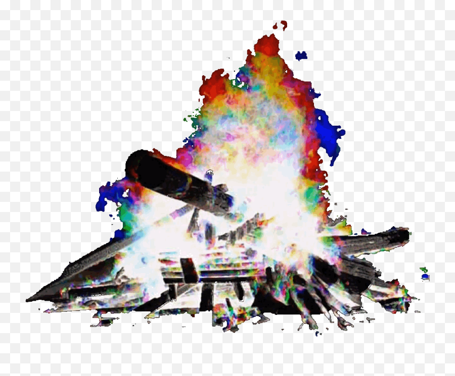 Gif Fire Flames Bonfire Aesthetic Color Dream Emoji Gli - Graphic Design,Flames Emoji