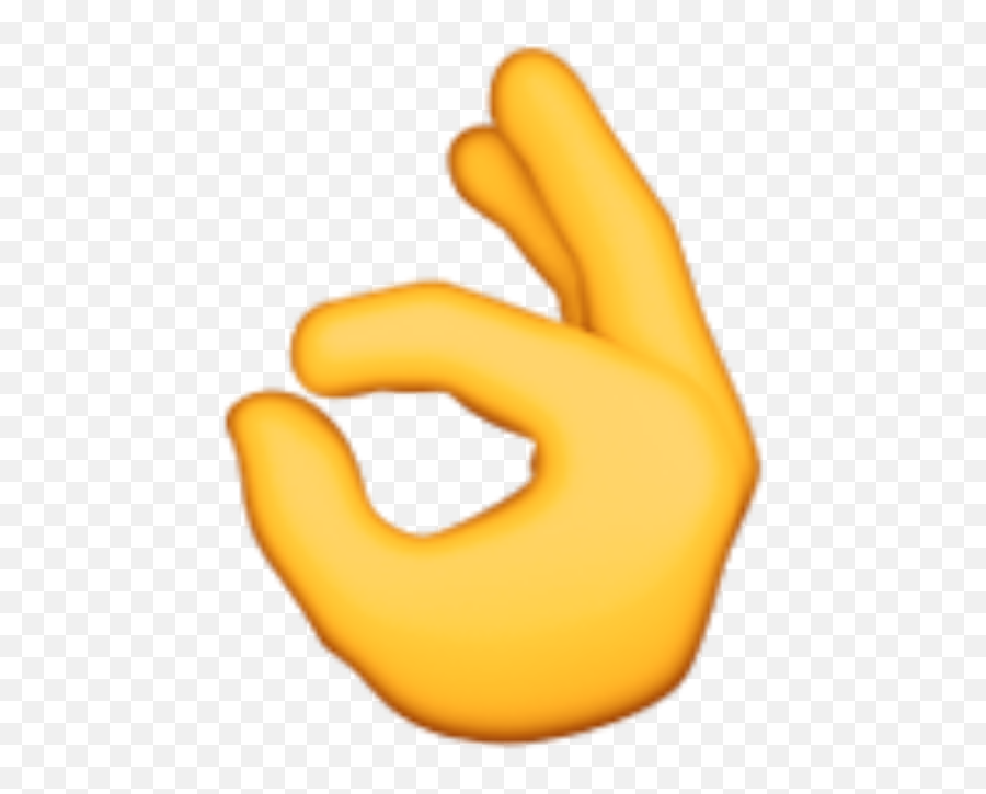 52 Yellow Symbol Emoji Meaning - Ok Hand Emoji Png,Yellow Emojis