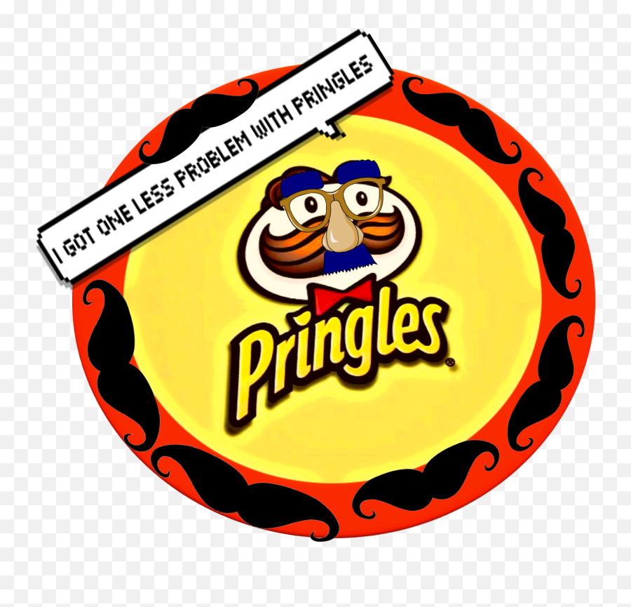 Pringles Chips Moustache Freet - Pringle And Monopoly Guy Emoji,Pringles Emoji