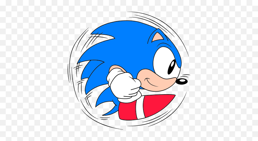 Classic Sonic Sonic Birthday - Classic Sonic Roll Emoji,Festivus Pole Emoji