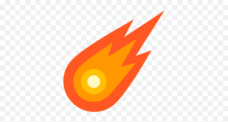 Comet Icon - Meteor Clipart Png Emoji,Comet Emoji