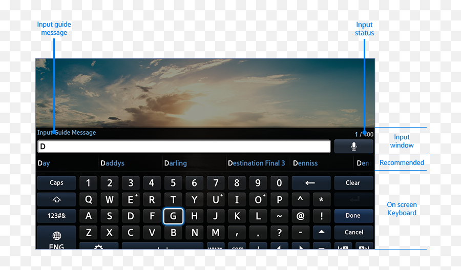 Smart Tv - Samsung Onscreen Tv Keyboard Emoji,Samsung Emoji Keyboard